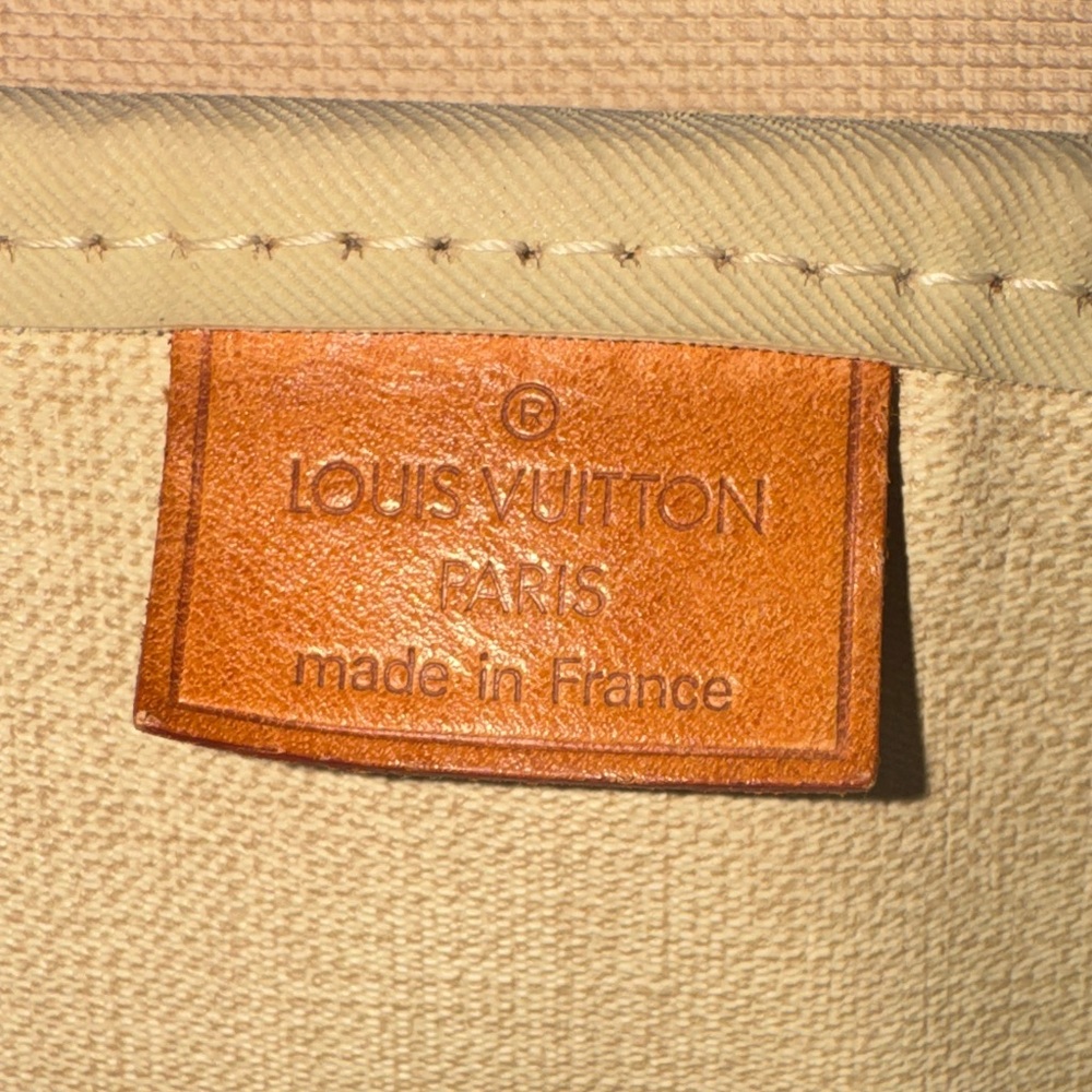 Louis Vuitton Monogram Canvas Satchel with Tan Vachetta Trim - Picture 4 of 7
